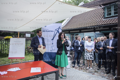 Gdańsk Orunia. Spotkanie prezydent Gdańska Aleksandry...