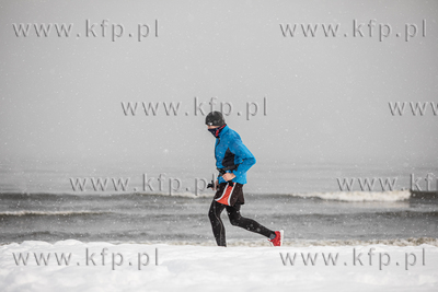Zima w Sopocie. Plaża.
10.02.2021
fot. Krzysztof...