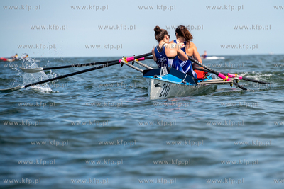 Brzeźno. Mistrzostwa Europy w Wioślarstwie Morskim....