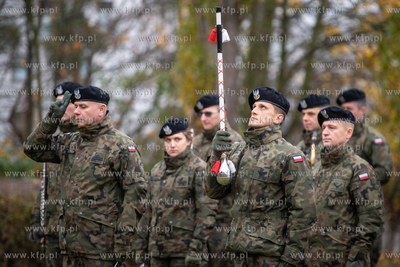 Wojskowy Cmentarz Francuski w Gdańsku. Uroczystości...