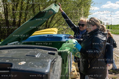 Gdańsk, Śródmieście. Akcja Sprzątanie Świata...