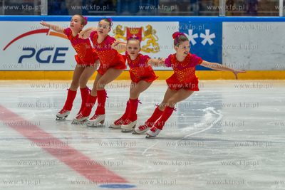 Hala Olivia. Mistrzostwa Polski w Łyżwiarstwie Synchronicznym...