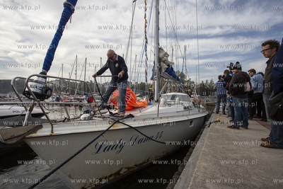 Gdynia, Jacht „Lady Dana 44” wraca z rejsu dookoła...