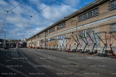 Zajezdnia Tramwajowa Gdańsk - Strzyża.  13.03.2020...