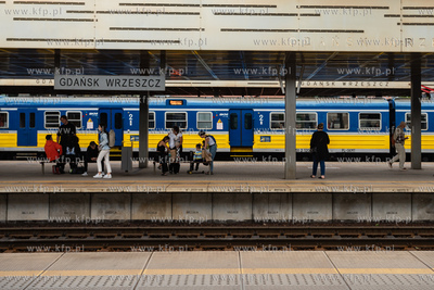 Gdńsk. Przebudowa dworca PKP w Gdańsku Wrzeszczu....