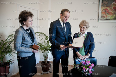 Gdansk. Wojewodzkie Centum Onkologi. Marszalek Wojewodztwa...