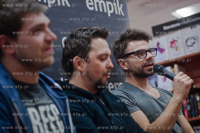 Gdansk. Salon Empik w C.H. Galeria Baltycka. Spotkanie...