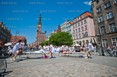Gdansk. Dlugi Targ. Neptunalia. Wyscigi lozek szpitalnych.
18.05.2013
fot....