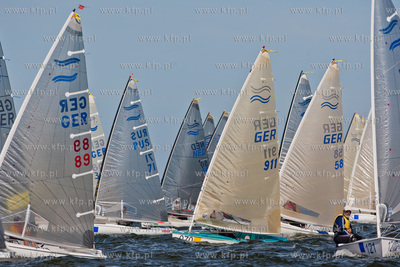 Sopot. Mistrzostwa Swiata Finn Masters. Regaty klasy...
