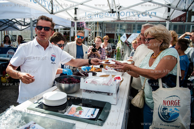 Gdansk. Targ Rybny. Jarmark Dominikanski. Norweski...