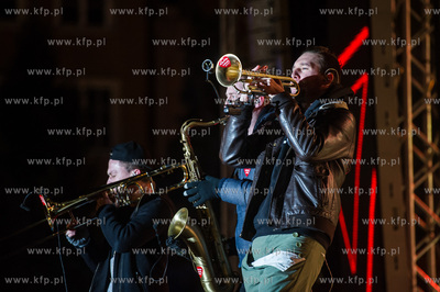Gdansk. Targ Weglowy. 23 Final Wielkiej Orkiestry Swiatecznej...