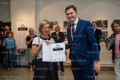 Gdansk. Nadbaltyckie Centrum Kultury. Uroczystosc wreczenia...