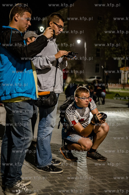 Gdansk. Dolne Miasto. Operacja ustawiania zabytkowego...