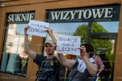 Gdańsk. Wrzeszcz. Trójmiejski Marsz Równości 2017.
Nz...