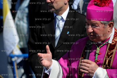 Morska Pielgrzymka Rybakow na lodziach na odpust sw....