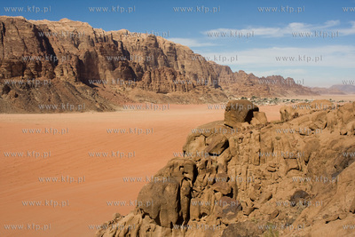 Wadi Rum Jordania NZ Pustynia Wadi Rum. 04.11.2009...