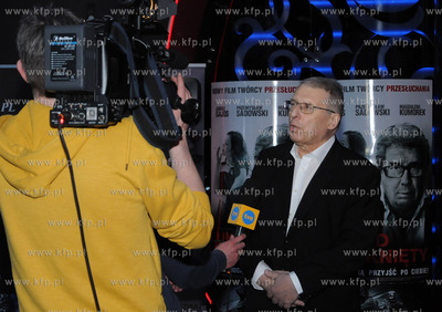 Warszawa, Zlote Tarasy. Premiera filmu Uklad Zamkniety...