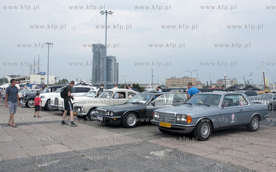 Gdynia. Skwer Kosciuszki. Historyczny Rajd Samochodow...