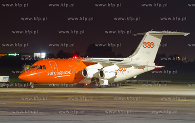 Port Lotniczy Gdansk, Nz. British Aerospace BAe 146-200...