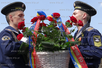 Uroczystosci z okazji zakonczenia II wojny swiatowej...