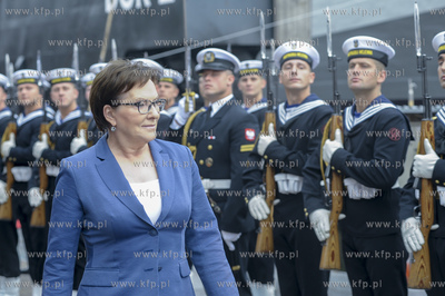 Gdansk  Stocznia Remontowa Shipbuilding Chrzest i wodowanie...