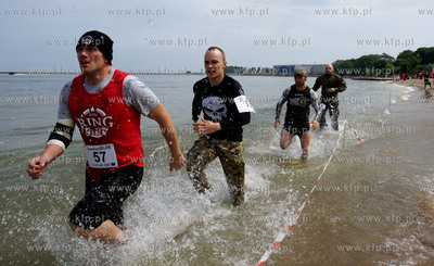Na plaży w Gdańsku-Brzeźnie odbył się w Warriors...