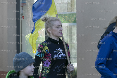 Bieg wsparcia dla Ukrainy.  Dochód z akcji przeznaczony...