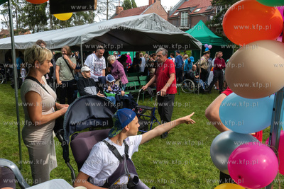 Festyn Integracyjny na Św. Wojciechu w Gdańsku. Tematem...
