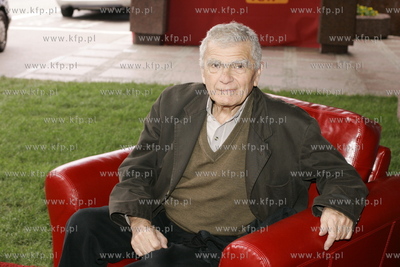 Gdansk. Festiwal Gwaizd 2007. Na zdjeciu Janusz Morgenstern...
