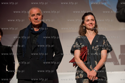 Pierwszy oficjalny polski pokaz filmu Andrzeja Wajdy...