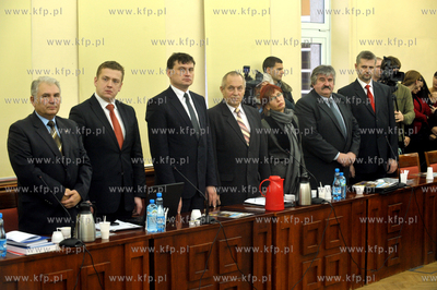 I sesja Sejmiku Wojewodztwa Pomorskiego IV kadencji....