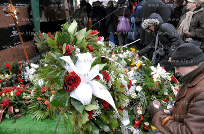 Pogrzeb aktora, Stanislawa Michalskiego, na gdanskim...