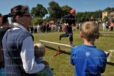 Zawody jednostek  Ochotniczych Strazy Pozarnej gminy...