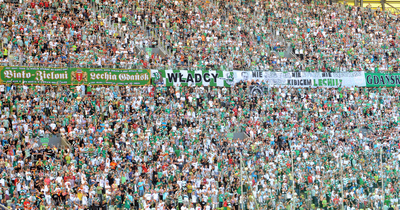 Mecz inauguracyjny na PGE Arena w Gdansku pomiedzy...