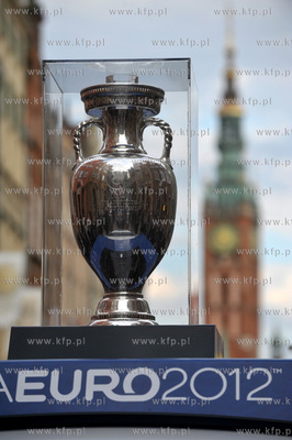 Oficjalne powitanie pucharu Henri Delaunaya w Gdansku....