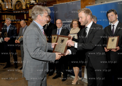 Gdansk, Dwor Artusa. 14 Gala Finalowa Gryfa Gospodarczego....