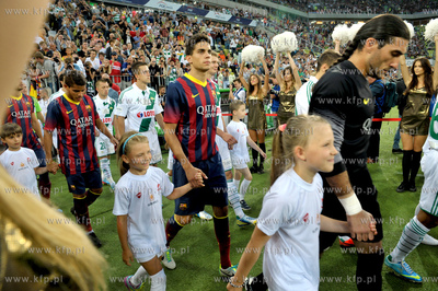 PGE ARENA w Gdansku. Super-Mecz miedzy Lechia Gdansk,...