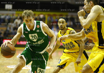 Gdansk. Hala Olivii. Euroleague Basketball. Mecz Asseco...