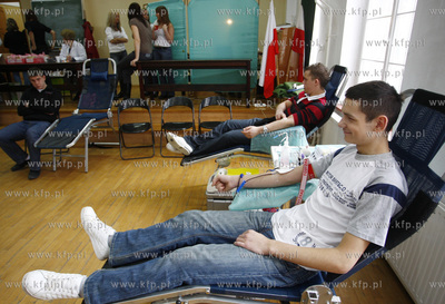 Gdansk. Zespol szkol hotelarsko gastronomicznych. Uczniowie...