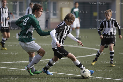Pomorska Liga Juniorow Mlodszych. Mecz Lechia Gdansk...