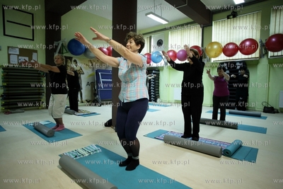 Zajecia pilates grupy gdynskiego Centrum Aktywnosci...