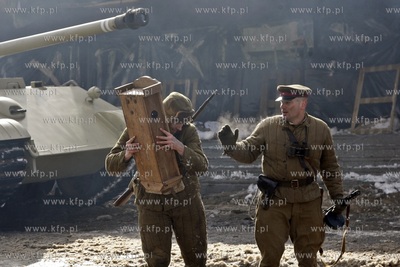 Inscenizacja bitwy o Sopot na terenach zamknietego...