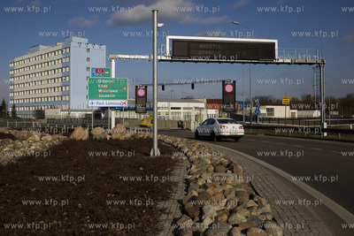 Gdańsk Letnica. Przygotowania do otwarcia tunelu pod...