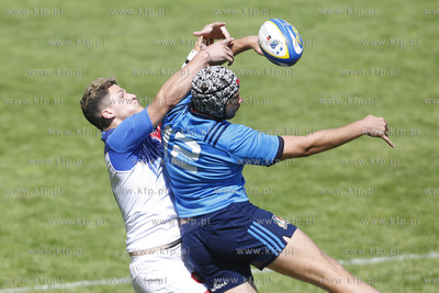 Gdynia. Mistrzostwa Europy w Rugby 7. Mecz  Włochy...