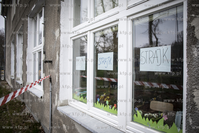 Ogólnopolski strajk nauczycieli. Akcja strajkowa w...