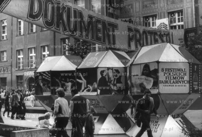 Festiwal Flimow Fabularnych w Gdansku. 09.81 Fot. Zbigniew...