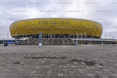 Na elewacji Polsat Plus Areny Gdańsk rozpoczął się...