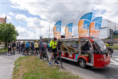 Wielki Przejazd Rowerowy na ulicach Gdańska. 09.06.2024...