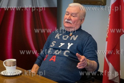 Europejskie Centrum Solidarności. Prezydent Lech Wałęsa...