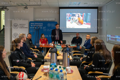 IPN Oddział w Gdańsku. Spotkanie dyrektora oddziału...
